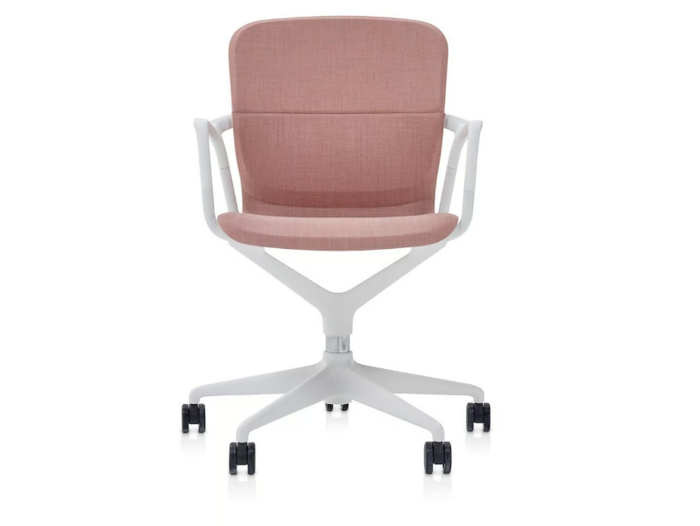 KEYN - Swivel office chair with castors with 5-Spoke base _ Herman Miller